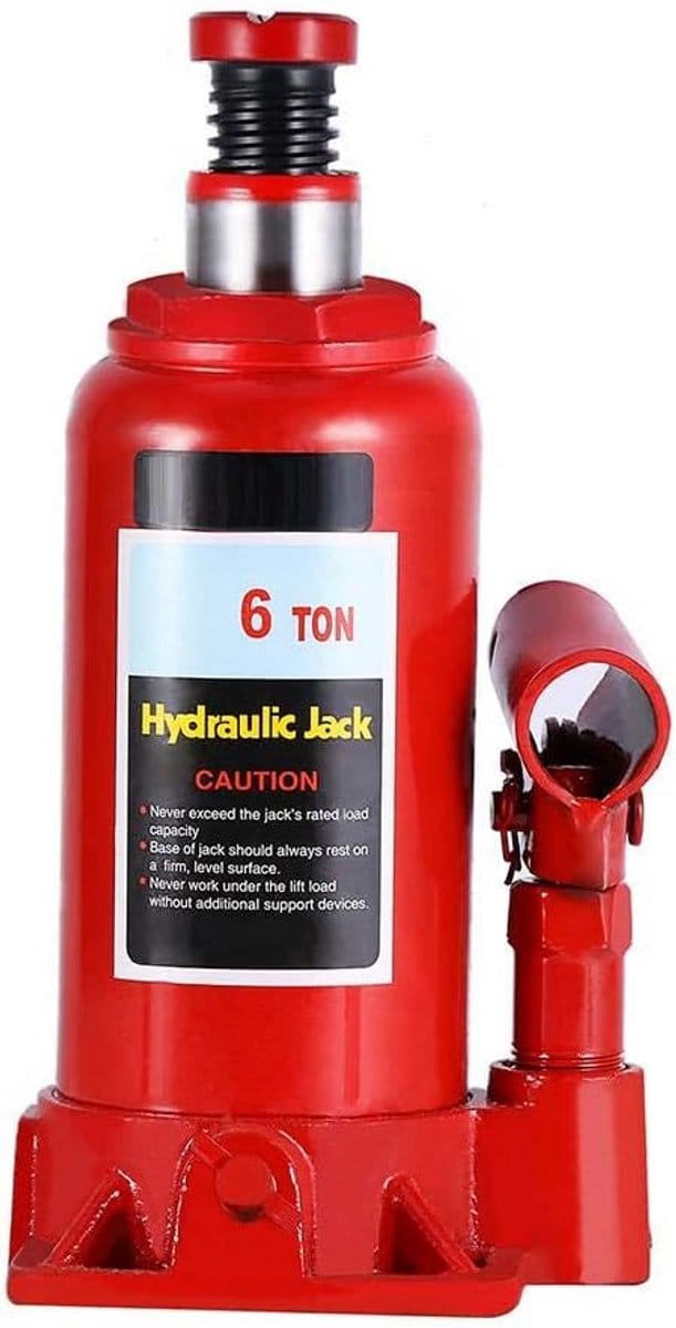 Hydraulische Bottle Jack 6 Ton voor Auto en Industrieel Gebruik