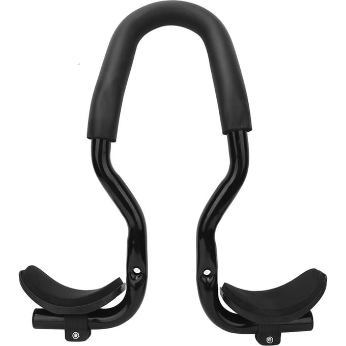 Fietssteun Handvat Aluminiumlegering Mountainbikesteun Handvat Bar Arm Ondersteuning black