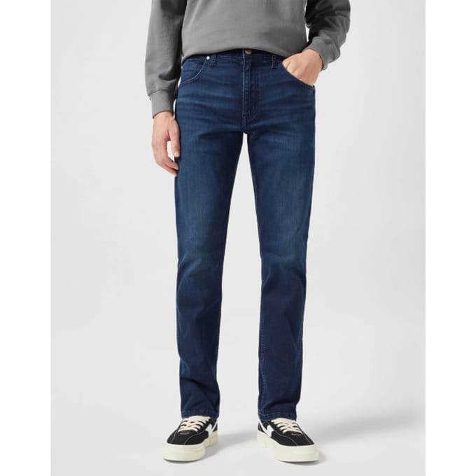 Wrangler Greensboro heren regular-fit jeans wild horse