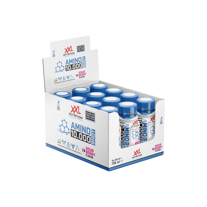 XXL Nutrition Amino Shot 10.000 - 12-pack
