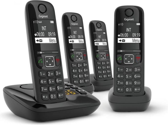 GIGAset AS690AR quattro - zwart