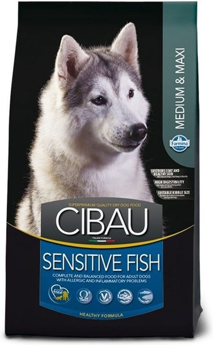 Farmina Cibau Sensitive Fish Medium/Maxi 12kg + 2kg