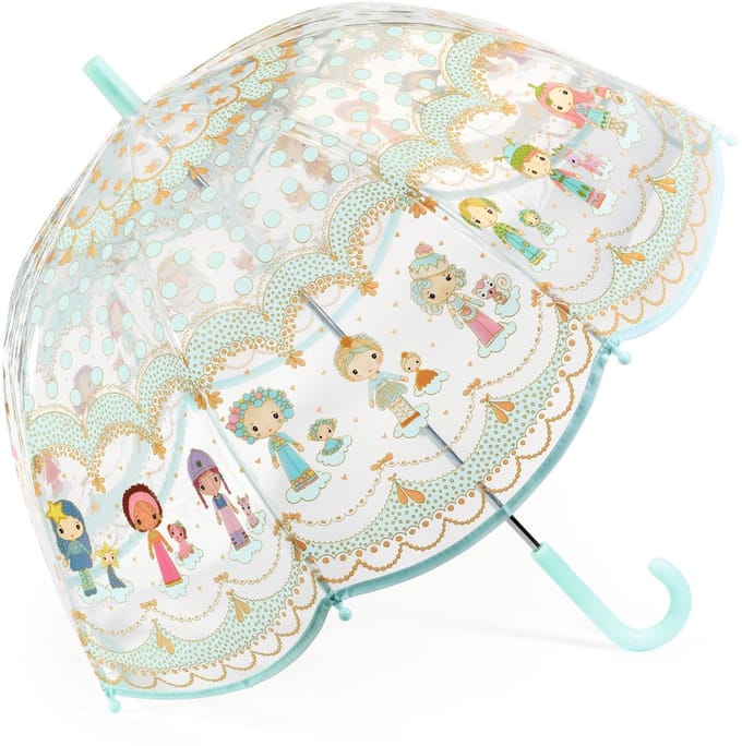 Djeco paraplu kinderspeelgoed Tinyly - kleurrijke kinderparaplu.
