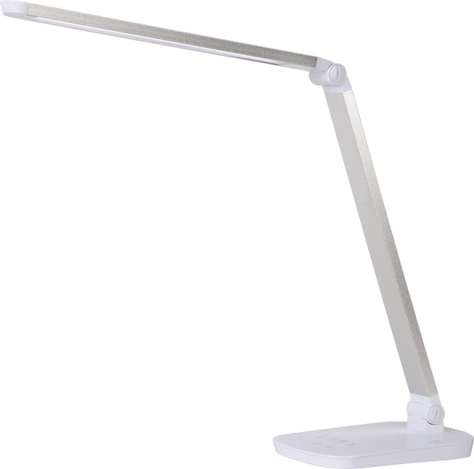 Lucide VARIO LED - Bureaulamp - LED Dimbaar - CCT - 1x8W 2700K/6500K - Wit