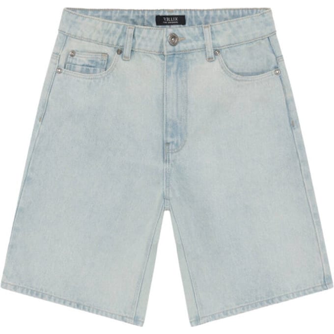 Indian Blue Jeans - Denim Short Skater - Light Denim Blue - Maat 146.0