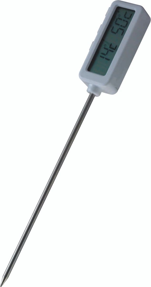 KitchenCraft Kookthermometer Sonde en Digitale Timer
