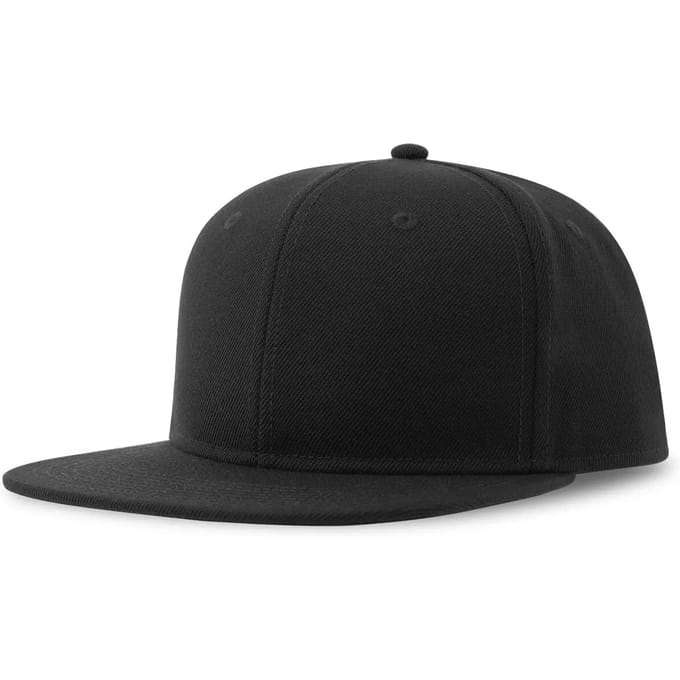 Atlantis Headwear Snap Back-S Cap AT685 - Black - One size