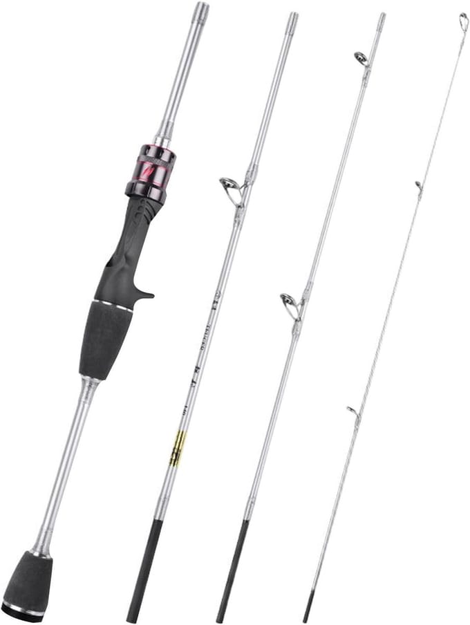 Telescopische hengel - Draagbare vishengel - Outdoor vissen - Koolstofvezel constructie - 1.65 meter - A