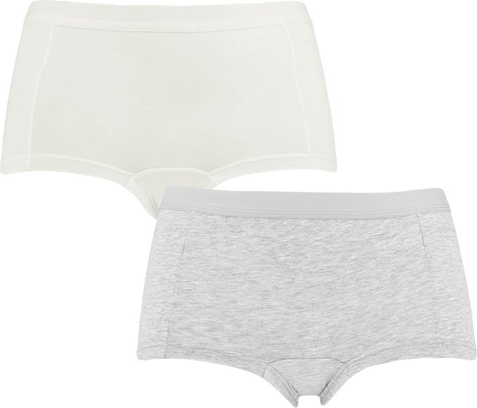 Bjorn Borg 2-pack dames boxershort - Core mini - Creme/Grey - XL