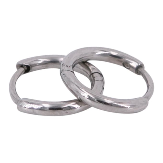 Kalli Oorringen Rond Smal Zilver 0.9 cm | 1893