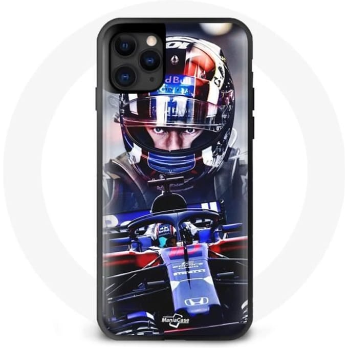 Coque iphone 11 pro max Formula 1 Bleu Pierre Gasly