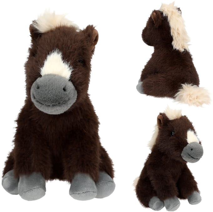Depesche - Miss Melody knuffel paard bruin - 20 cm