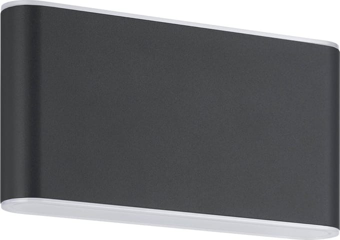 EGLO Grutti Wandlamp Buiten - LED - 17,5 cm - Antraciet - Instelbaar wit licht