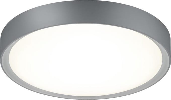 TRIO CLARIMO - Plafondlamp - Titanium - incl. 1x SMD 18 W -