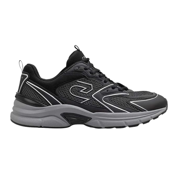 Cruyff Heren Scorpius Trainers (Zwart/Grijs)