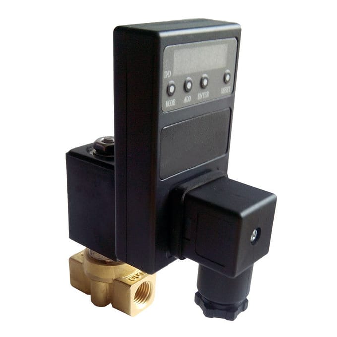Condens Aftap 1/4'' Messing Digitaal 24 DC - CD-014BD-024DC