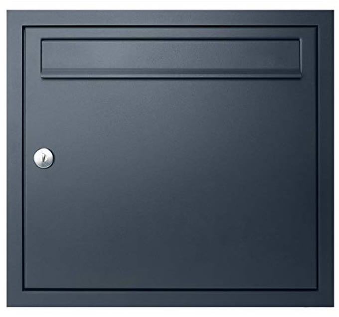 Inbouwbrievenbus Antraciet-Grijs RAL 7016 - Modern en Weerbestendig