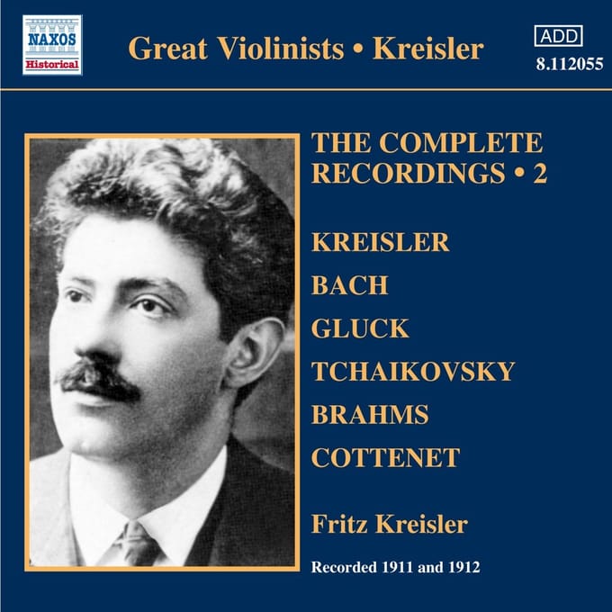 Fritz Kreisler - The Complete Recordings 2 (London 1911 And New York 1912) (CD)