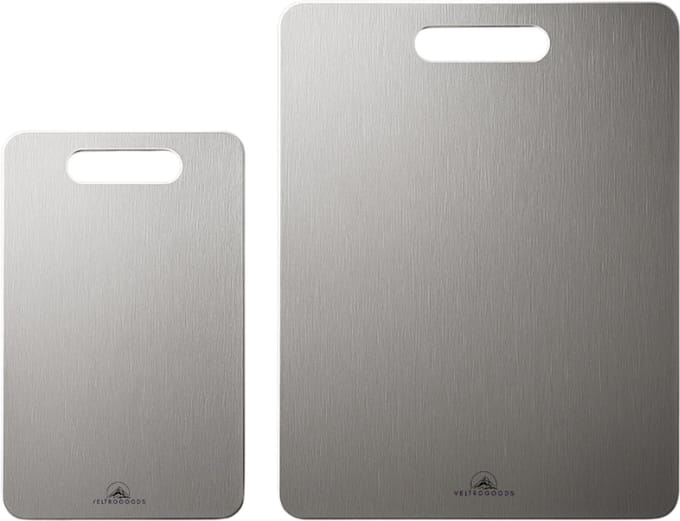 VeltroGoods - S2 - snijplank - titanium - set van 2