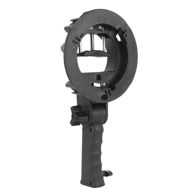 S-type beugel voor Bowens-vattinghouder S-type beugelhouder voor Speedlite Flash Snoot Softbox black