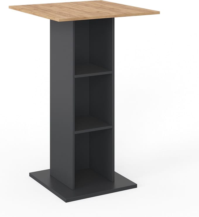 Vicco Rodeo Bartafel – 70 x 70 cm Antraciet