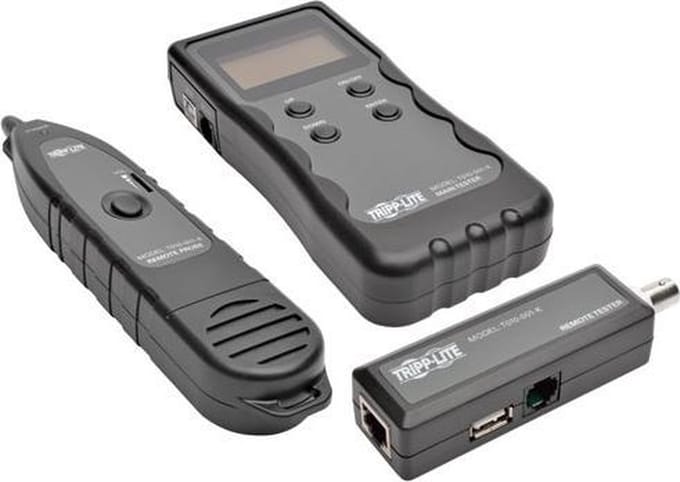 Tripp Lite T010-001-K netwerkkabeltester Zwart