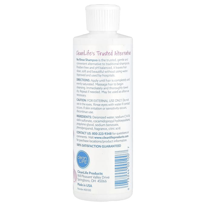 Geen spoeling® Shampoo, 236,6 ml (8 fl oz) gray