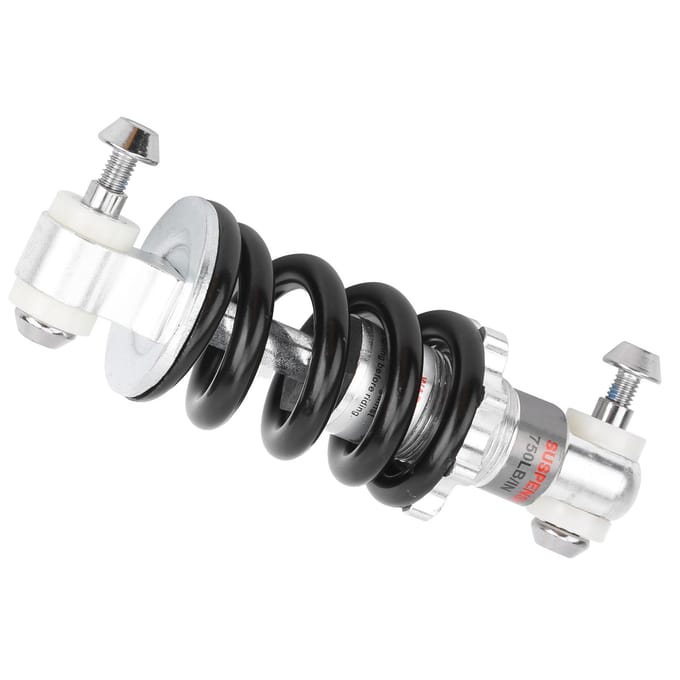 Fiets Motorfiets Schokdempers Spiraalveer Schokdempers Vering Demper Fiets gray