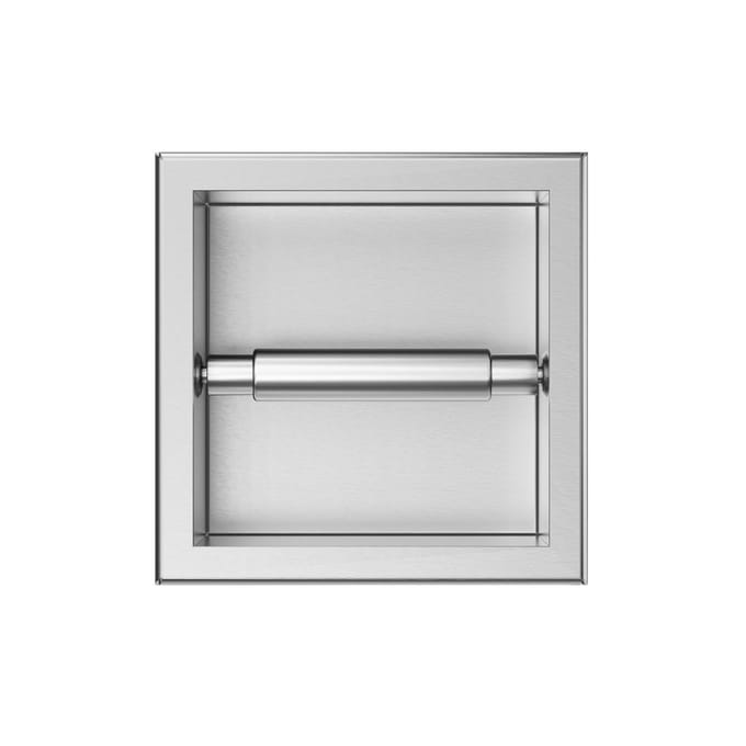 RVS Inbouw Toiletrolhouder WANDDOOS PAPIER 1 - Modern & Duurzaam
