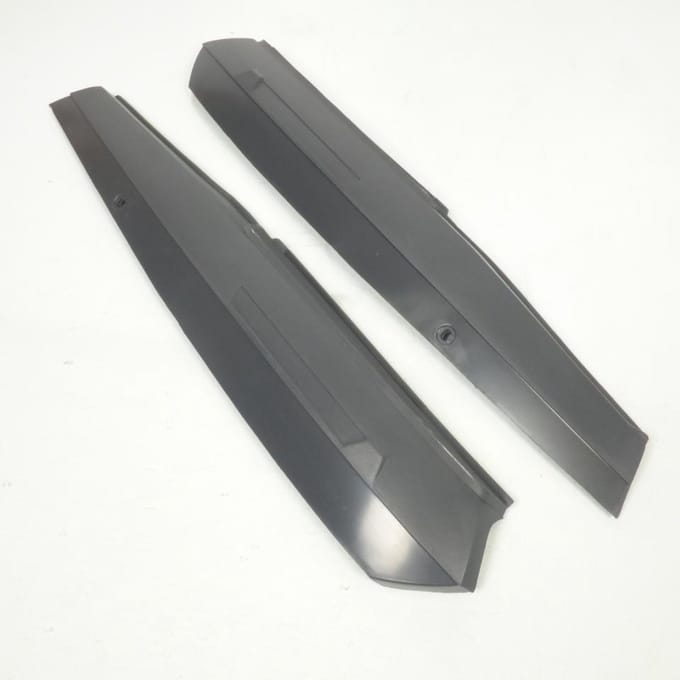 Zijpanelen donkergrijs mat voor bromfiets Peugeot 50 103 MVL fase 2 Nieuw