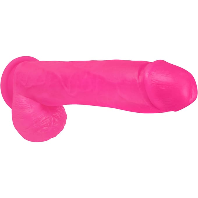 Blush - Neo Elite dildo 26 cm van Sensa Feel silicone - Roze