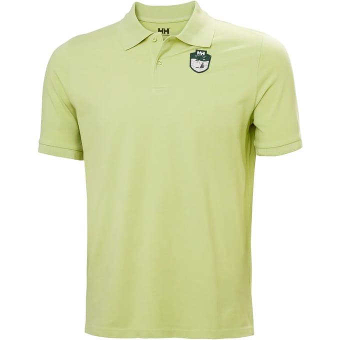 Helly Hansen Marstrand Korte Mouw Poloshirt Geel S Man