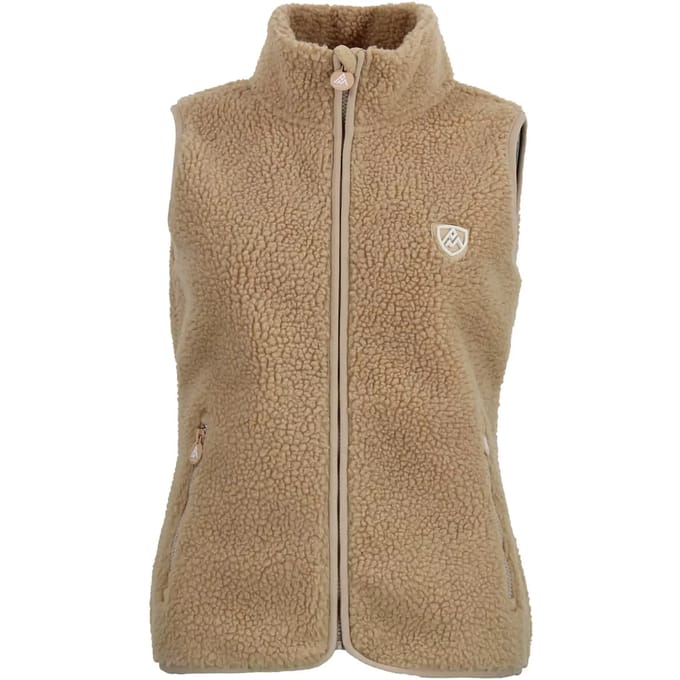 Mouwloze fleece voor dames Peak Mountain Abeille