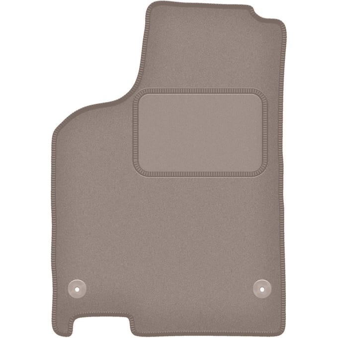 Beige bestuurdersmat voor: Volkswagen Lupo 3L hatchback (1997-2005)