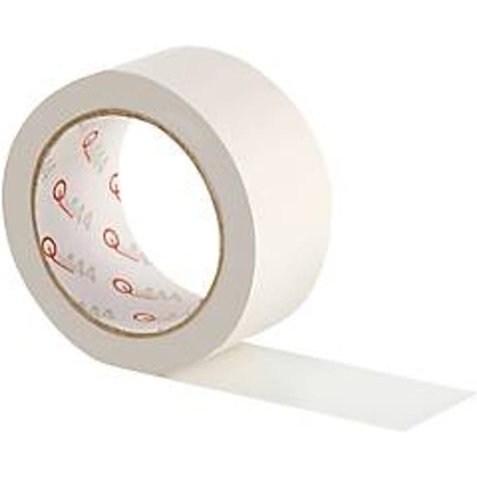 PVC Plakband Qtape® 444, wit, 6 rollen