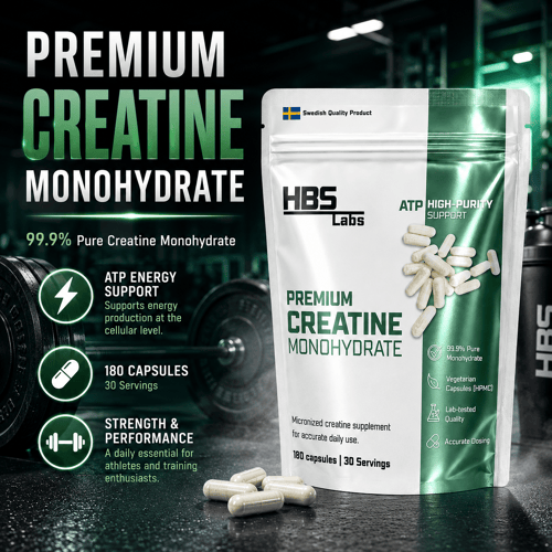 Herbs by Sonja Premium creatinecapsules-180 capsules