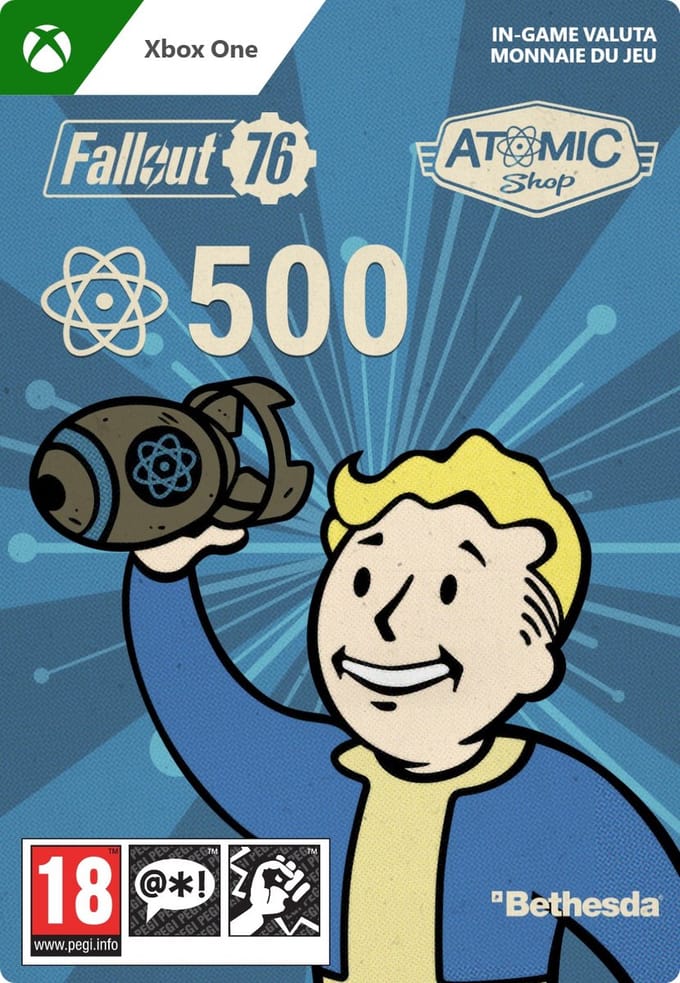 Fallout 76: 500 Atoms - Xbox One - Currency