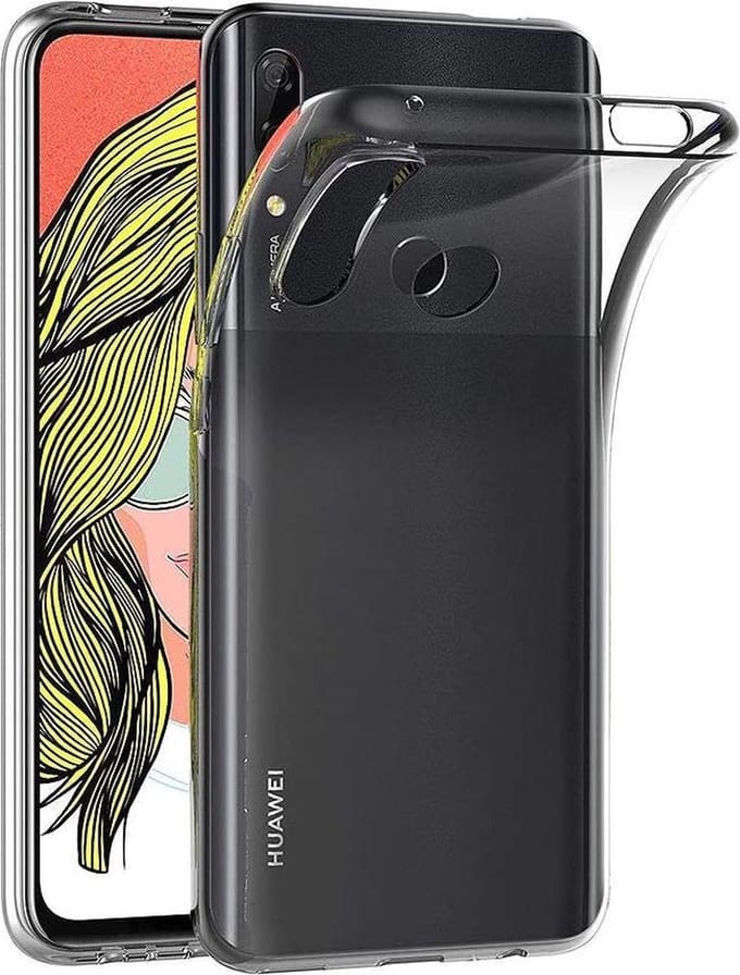 Hoesje Geschikt voor: Huawei P Smart Z - Silicone - Transparant