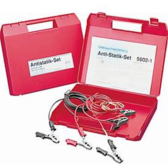 Antistatische set voor asecos vatpompen