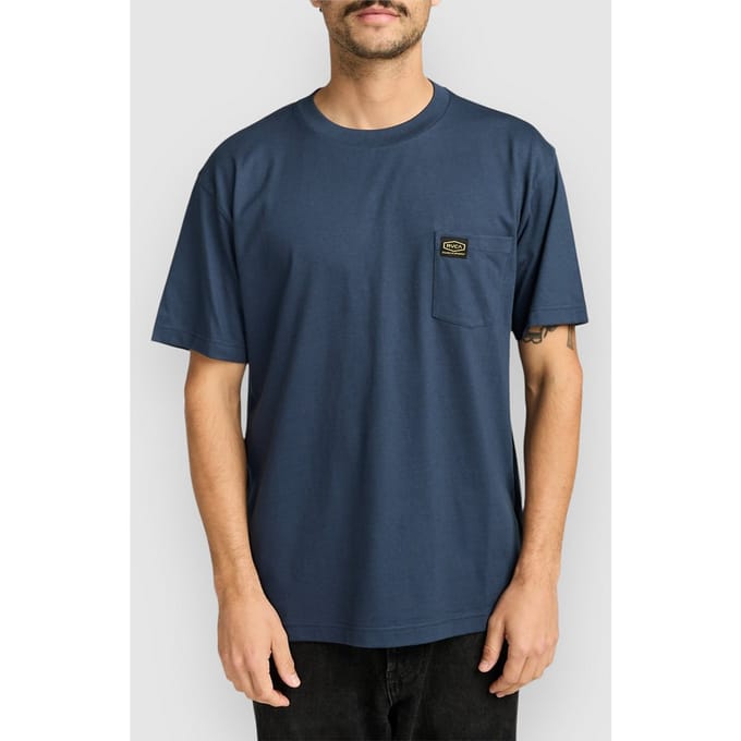 RVCA Americana Pocket T-Shirt blauw