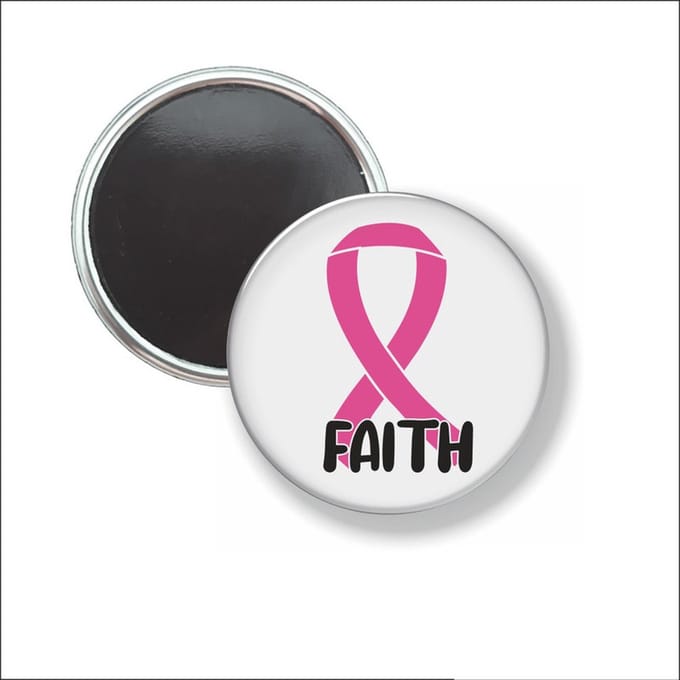 Button Met Magneet 58 MM - Faith - NIET VOOR KLEDING