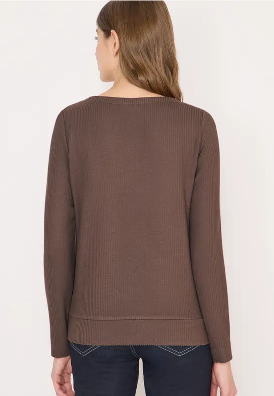 Shirt met structuur