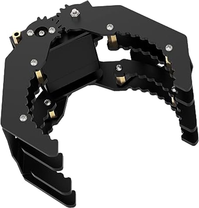 Mechanische Robotarm Grijper met Servo - Ideaal voor DIY Projecten en Robotica