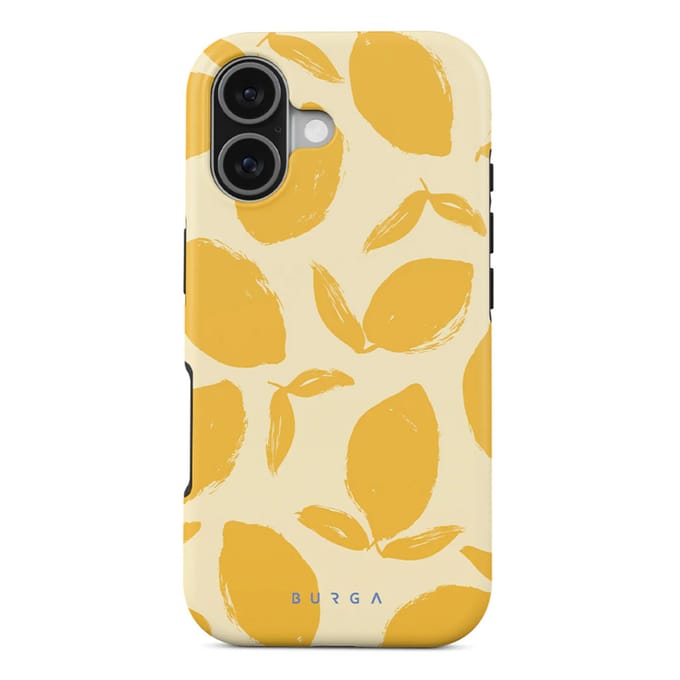 BURGA Tough MagSafe Case geschikt voor Apple iPhone 17 - MagSafe - Lemon Tart