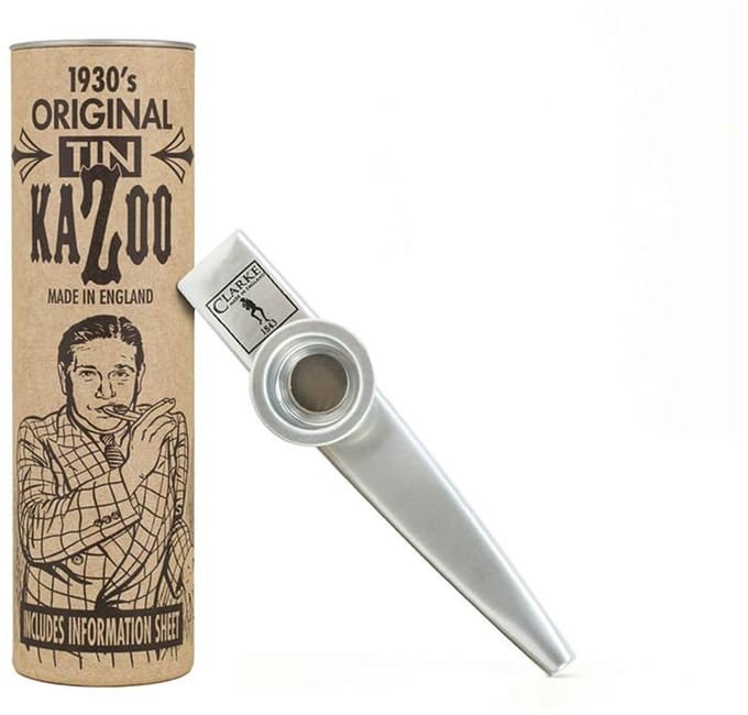 Clarke Kazoo Metaal Silver Coated