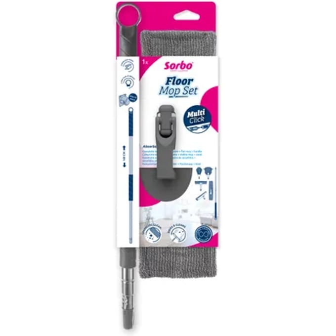 Sorbo Vloerreiniger Set Multiclick 160cm