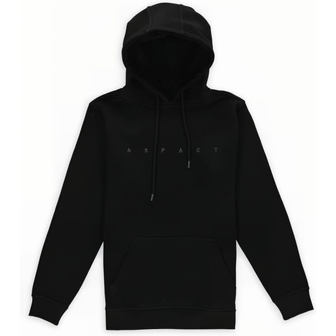 Aspact Iconic Hoodie 3.0 Black Größe: XL | Kaputzenpullis Outlet | Unisex | Schwarz