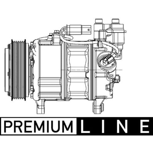 Airco-compressor MAHLE ACP 599 000P