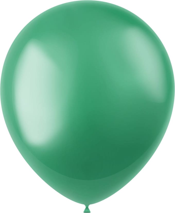Ballonnen Radiant Regal Green Metallic 33cm - 50 stuks