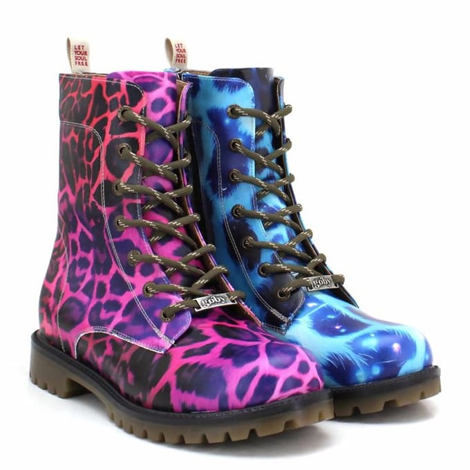 GOBY Wild Clash Laarzen – Handmade – Vegan Leer – Dames – Maat 36